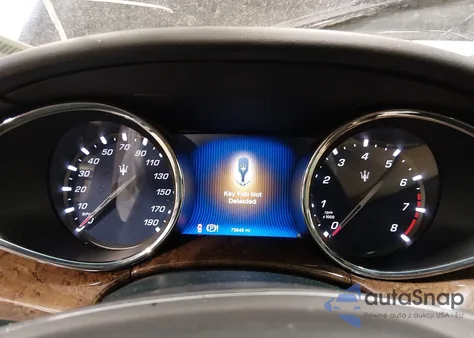 2014 Maserati Quattroporte S Q4 из США, поврежденный, VIN ZAM56RRA7E1098252